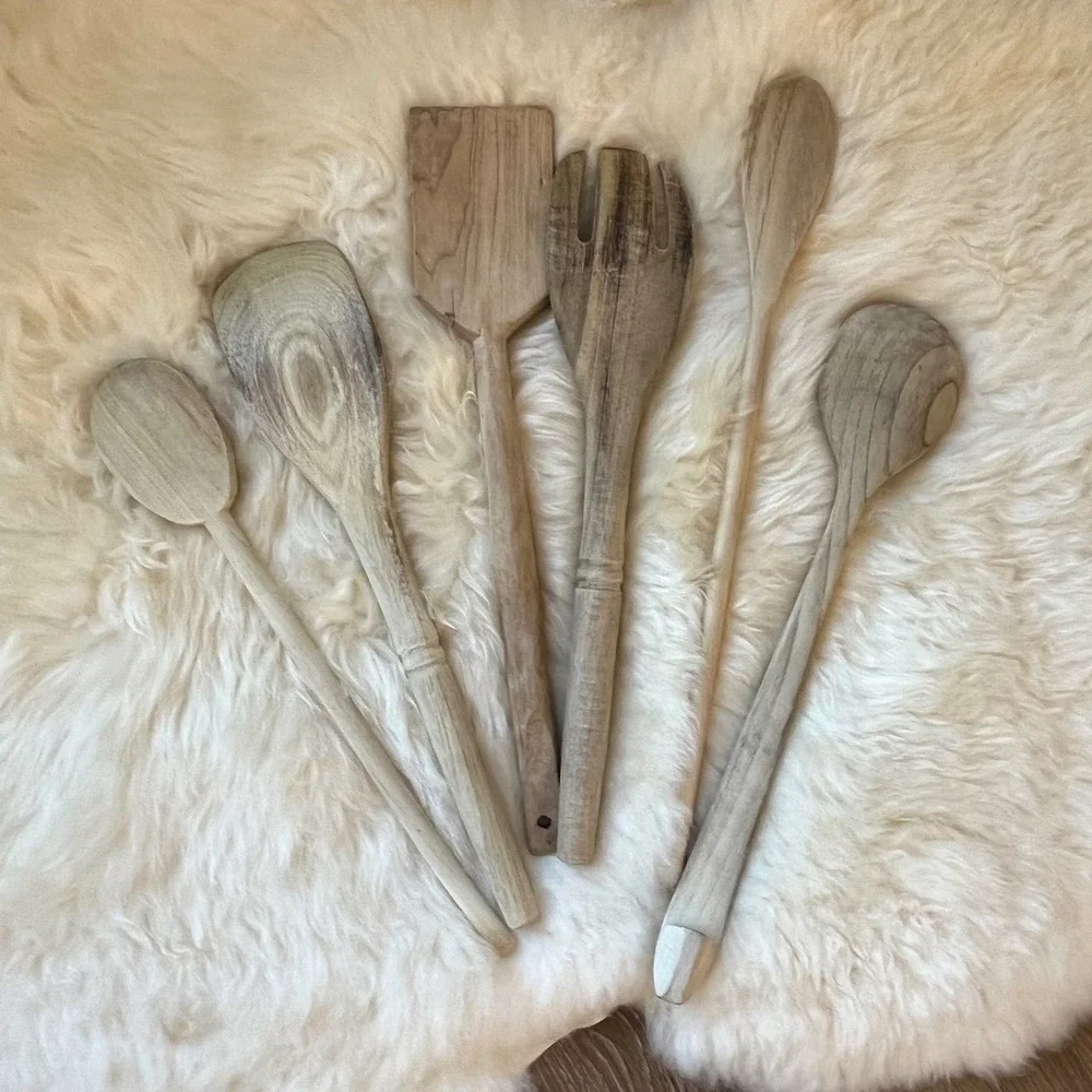 Vintage/Antique Wooden Kitchen‎ Utensils